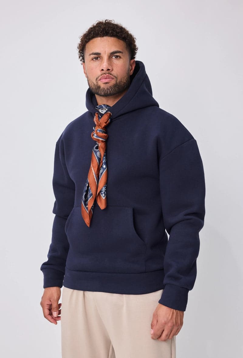 Averinaro Oversized Hoodie Navy