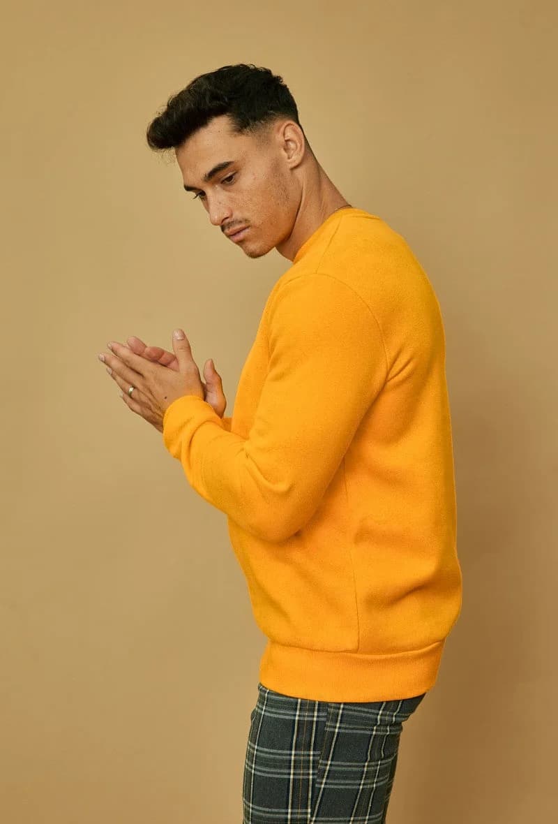 Averinaro Classic Crewneck Oker