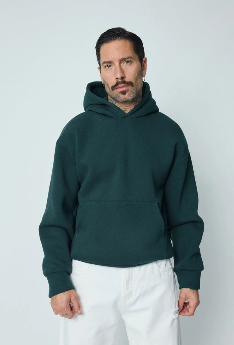 Averinaro Essential Hoodie Flessengroen