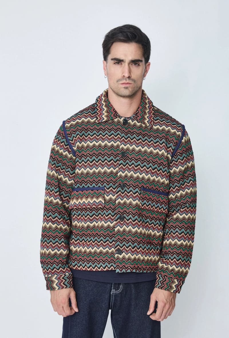 Averinaro Zigzag Knit Jack